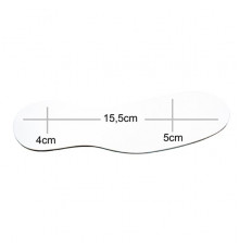 MZP 562 Латеральное зеркало Acteon, 155x40х50 мм, покрытие CHROMIUM