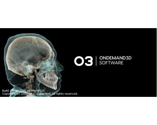 OnDemand3D 3D Ceph программное обеспечение для обработки и анализа данных рентгеновского сканирования цефалометрических проекций (телерентгенограмм)