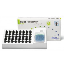 Fluor Protector Single Dose Refill - фторсодержащий защитный лак (40 унидоз по 0,4 мл), 550579AN, Ivoclar Vivadent. Срок годности до 08.09.2026 г.