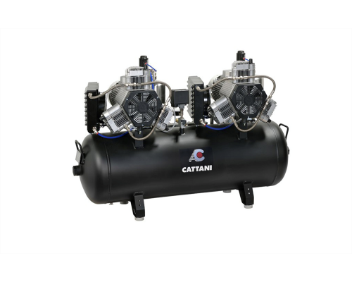 Cattani 150-476 от Cattani - безмасляный компрессор для 7-ми стоматологических установок, трехфазный.
