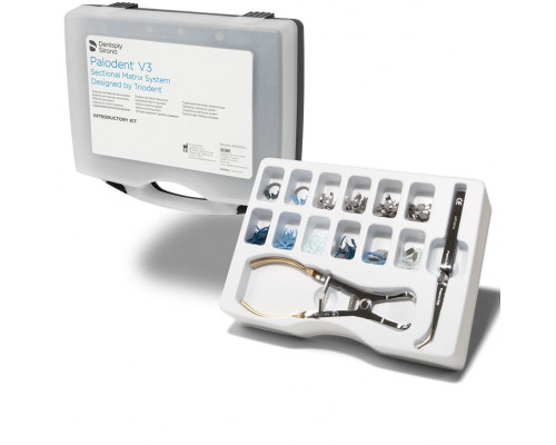 Матрицы Palodent V3 Intro Kit - стартовый набор матриц и колец (100 шт), Dentsply, арт. 659700V