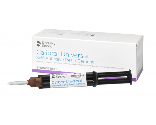 Цемент Calibra Universal цвет Translucent (2 шприца по 4,5 г) Dentsply, арт. 607405