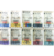 K-File Colorinox 21 мм, №015 (К-файлы Колоринокс) Dentsply Maillefer (уп. 6 шт.), A012D02101512