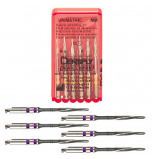 Калибровочная дриль Unimetric № 008 с 2 фиолетовыми полосками Dentsply Maillefer (уп. 6 шт.), C021320000800