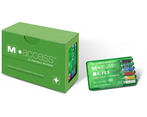 H-File M-Access 21 мм №020 ручные файлы Dentsply Maillefer (уп. 6 шт.), A16MA02102012