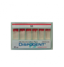 Штифты бумажные Dispodent 02 №55 (200шт)