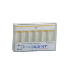 Штифты бумажные Dispodent 04 №20 (100шт)
