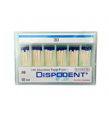 Штифты бумажные Dispodent 06 №30 (100шт)