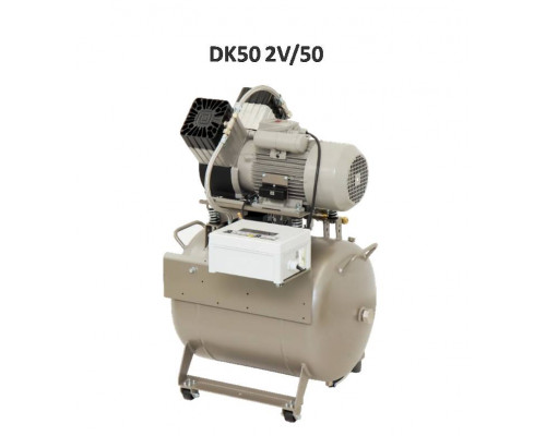 Компрессор DK50 2V/50 для 2 стоматологических установок, Ekom