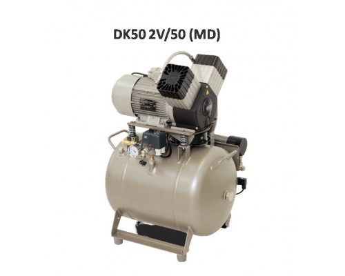 Компрессор DK50 2V/50 для 2 стоматологических установок, Ekom