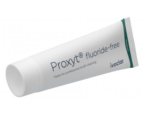 Proxyt Medium fluorid-free профессиональная стоматологическая паста без фтора средней абразивности RDA 36 Ivoclar (туба 80г.), арт. 701472
