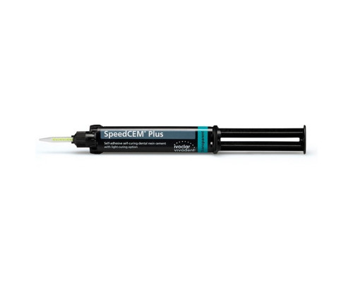 SpeedCEM Plus Refill Transp (9 г.) – самоадгезивный, самотвердеющий композитный цемент для постоянной фиксации мостов и коронок, 681711WW