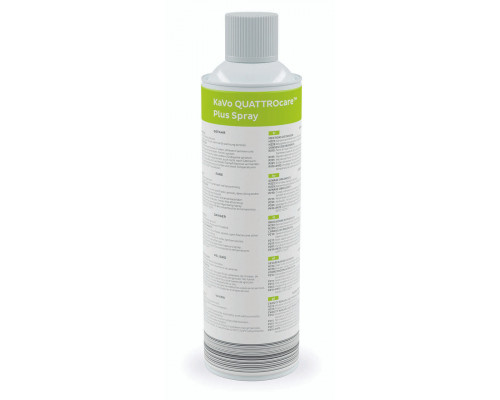 QUATTROcare PLUS Spray - масло-спрей по уходу за стоматологическими инструментами (1 х 500 мл.), 1.005.3843