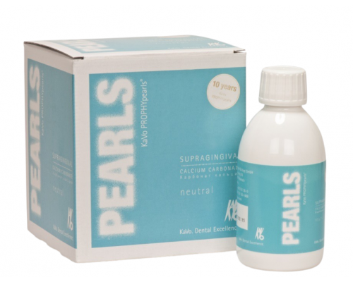 Порошок PROPHYpearls, карбонат кальция, нейтральный, в бутылках (4x250 г.), KaVo