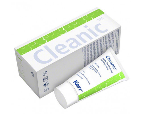 Паста Cleanic вкус зелёного яблока, с фтором, Kerr (туба 100 г), арт.3382