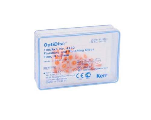 OptiDisc тонкий диск для финирования и полировки (100шт.), 9,6 мм, 4182