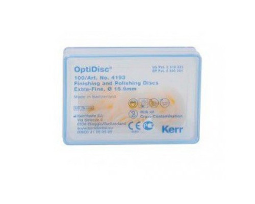 OptiDisc ультратонкий диск для финирования и полировки (100шт.), 15,9 мм, 4193