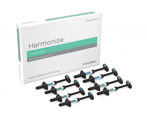 Harmonize Intro Kit - пломбировочный материал от Kerr (набор: 4 шприца (по 4 г): эмаль А2, А3; дентин А3, А3,5), арт. 36633