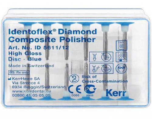 Полиры для композитов Identoflex Composire Polishers диск (12 шт.), ID 5611/12