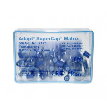 Матрицы прозрачные SuperCap Matrices Transparent (50шт.,прозрачные, 0,05, высота 5,0мм), 2171