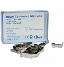 Матрица Hawe Precontoured Matrices для моляров двухсторонние (30 шт), 391