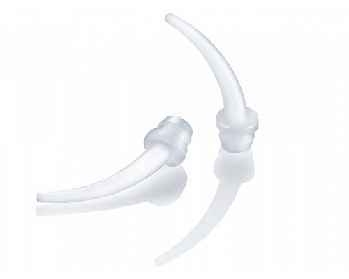 Насадка внутриротовая Intraoral tips transparent (прозрачные) ø 0,6 мм. для красных смесительных наконечников (100 шт.), Kettenbach 17259