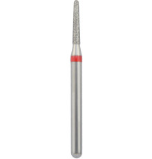 Бор алмазный 855-012F-FG форма конус круглый, мелкое зерно (1 шт), NTI