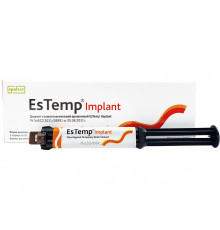 EsTemp Implant временный цемент двойного отверждения для фиксации импантов (1 шпр. 8 г.) Spident, 112100