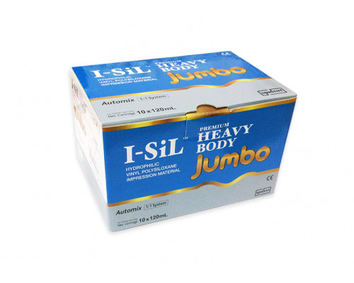 I-Sil Jumbo Heavy Body оттискной материал на основе А-силиконов (120 мл) Spident, 7114RG