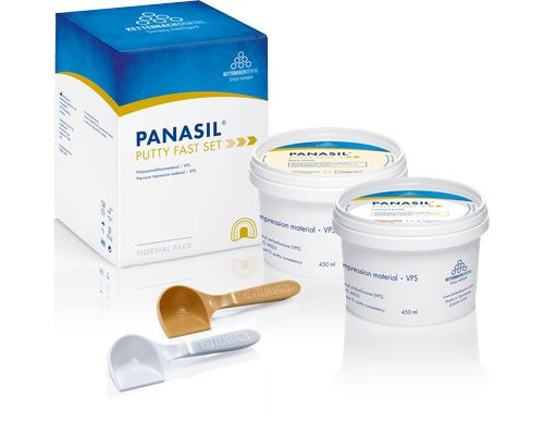 Panasil Putty Fast - А-силиконовый слепочный базовый материал (900 мл.), Kettenbach 11141