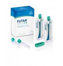 Futar  Fast  2х50 мл материал стоматологический слепочный для регистрации прикуса с высокой конечной твердостью быстротвердеющий