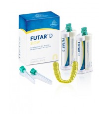 Futar D Slow материал для регистрации прикуса (2 картр.х 50, 6 синих канюль), Kettenbach. Срок годности товара до 01.08.2026 г.