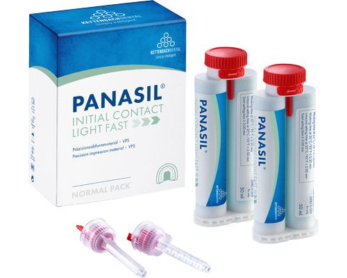 Panasil initial contact light Fast Normal Pack материал стоматологический слепочный ( 2 х 50 мл), Kettenbach 1347111