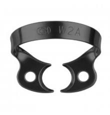 Кламп № W2А-Black   для клыков и премоляров   Приспособление стоматологическое для RubberDam     DENTECH