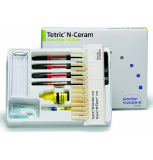 Tetric N-Ceram Intro Pack 4x3.5g/N-Etch - Наногибридный композит светового отверждения