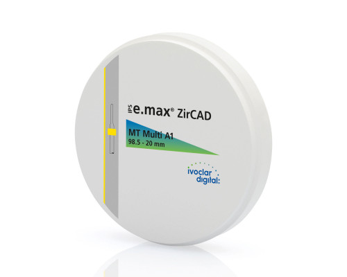 IPS e.max ZirCAD MT Multi A2 98.5-20/1, диск для фрезерования