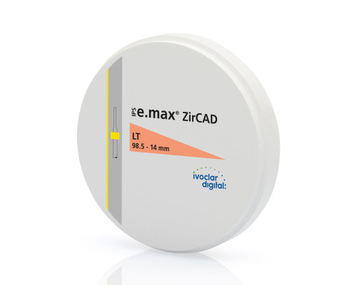 IPS e.max ZirCAD LT A3 98.5-14/1, диск для фрезерования